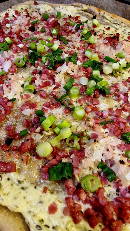 Leckeres Flammkuchen-Rezept mit vielen kreativen Belag-Ideen zum Ausprobieren - Daily Stuff