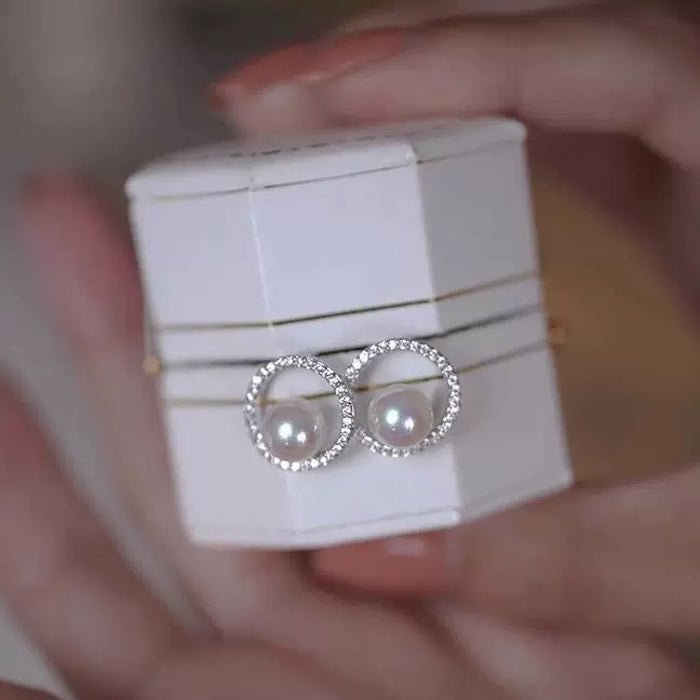 Sparkling Circle Pearl-Schmuckset – Klassik mit Glanz
