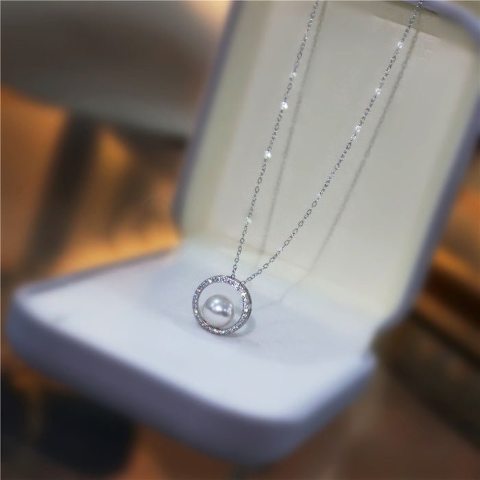 Sparkling Circle Pearl-Schmuckset – Klassik mit Glanz