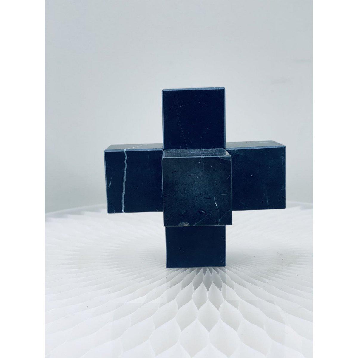 Marmorkreuz - Schwarz - Klein - Daily Stuff