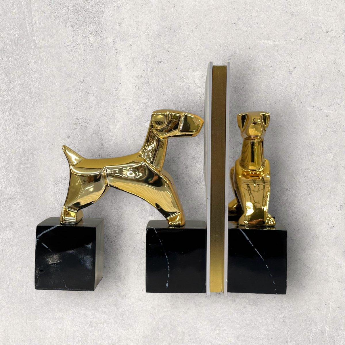 Buchstützen - Hund - (2er-Set) - Daily Stuff