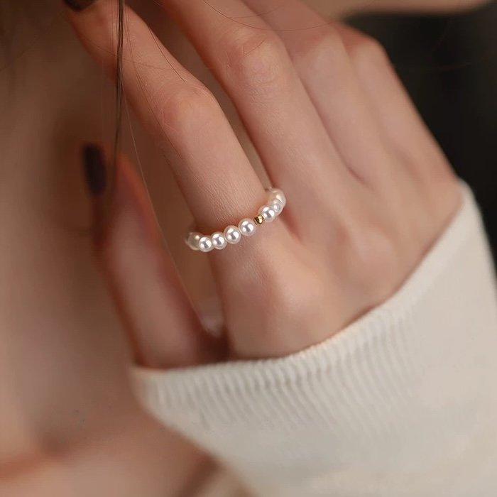 Elegante Perlenringe – dehnbar - Daily Stuff