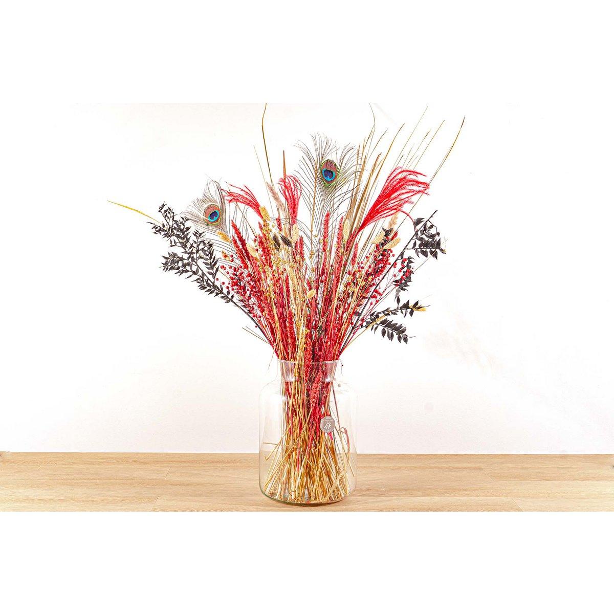 Trockenblumen - Rot & Gold - Daily Stuff