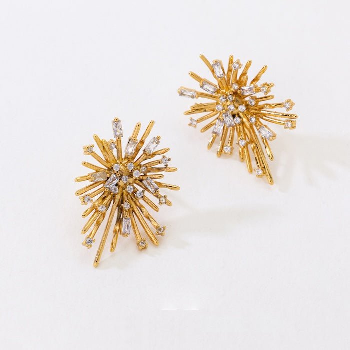 Sparkle Glow Ohrstecker – Vintage-Funkeln, neu gedacht
