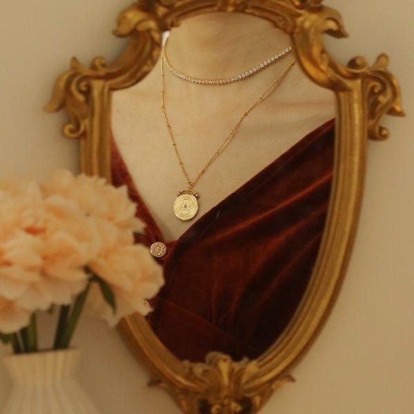 Zeitloses, funkelndes Halsband im Diamant-Look - Daily Stuff