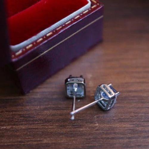 Exquisite Fancy Sapphire Ohrringe aus Sterling Silber