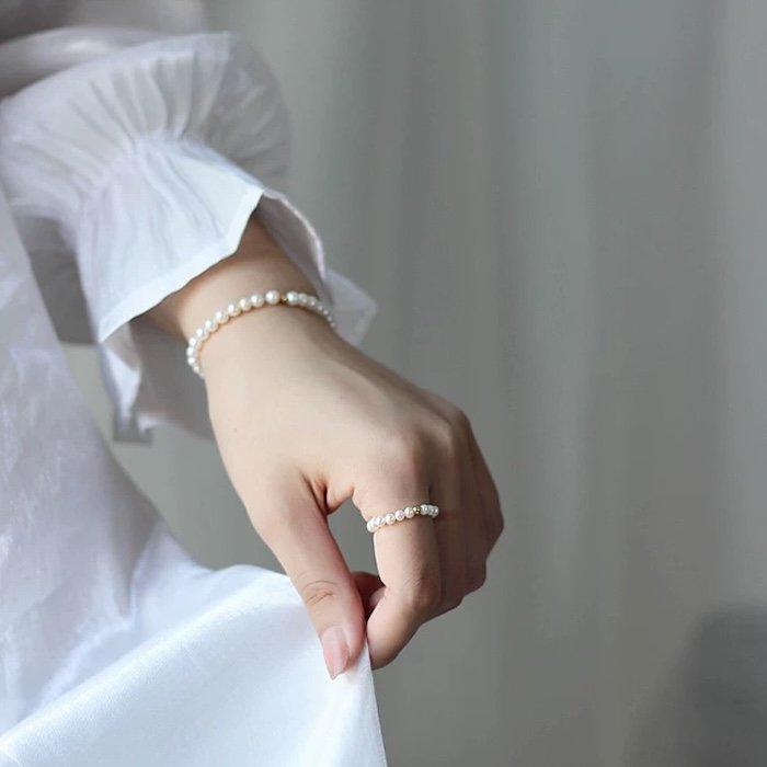 Elegante Perlenringe – dehnbar - Daily Stuff