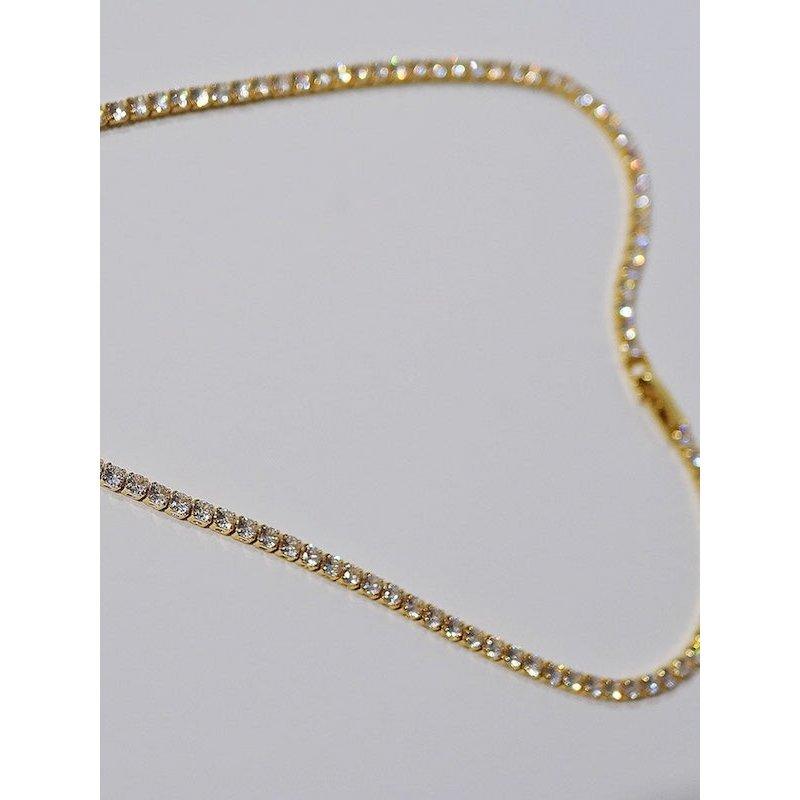 Zeitloses, funkelndes Halsband im Diamant-Look - Daily Stuff