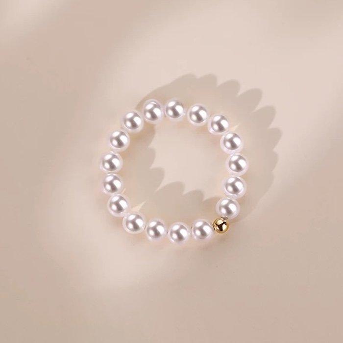 Elegante Perlenringe – dehnbar - Daily Stuff