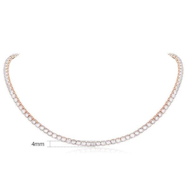 Zeitloses, funkelndes Halsband im Diamant-Look - Daily Stuff