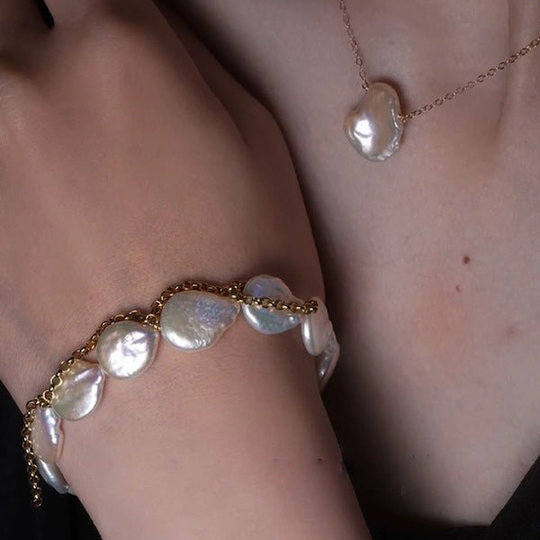 Barockes Perlenarmband – Einzigartig & Zeitlos