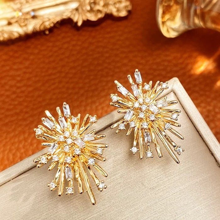 Sparkle Glow Ohrstecker – Vintage-Funkeln, neu gedacht