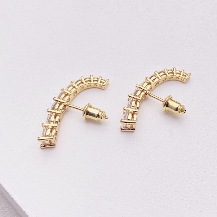 Sparkling Illusion Ear Cuffs – Bold & Elegant Shine