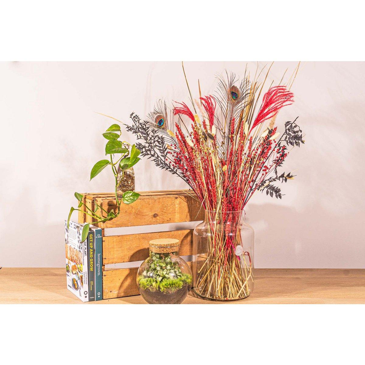 Trockenblumen - Rot & Gold - Daily Stuff
