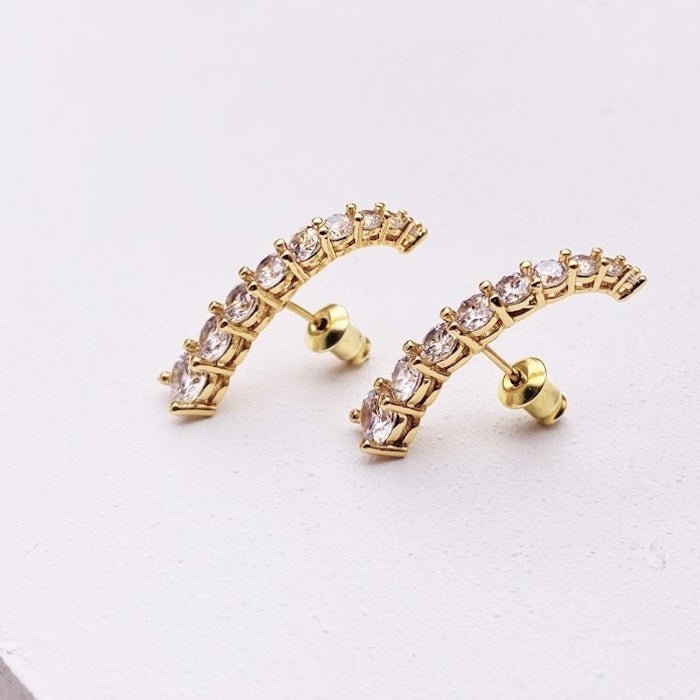 Sparkling Illusion Ear Cuffs – Bold & Elegant Shine