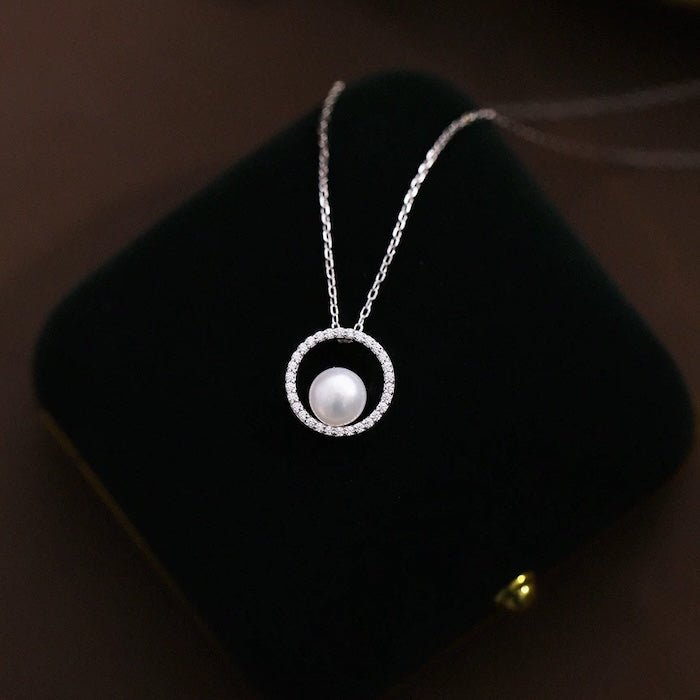 Sparkling Circle Pearl-Schmuckset – Klassik mit Glanz