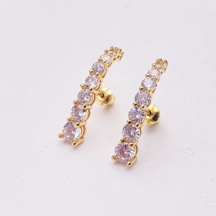Sparkling Illusion Ear Cuffs – Bold & Elegant Shine