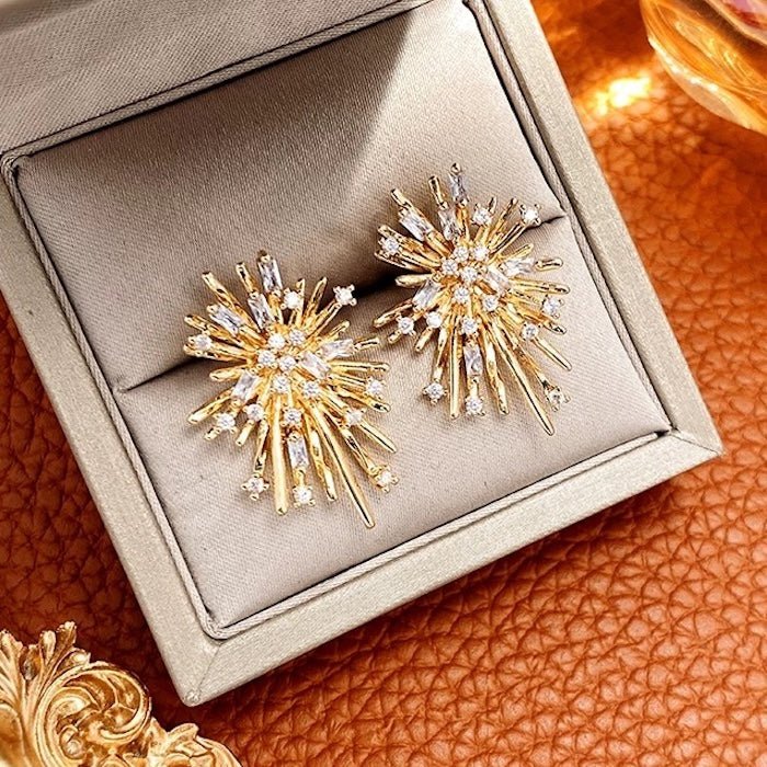 Sparkle Glow Ohrstecker – Vintage-Funkeln, neu gedacht