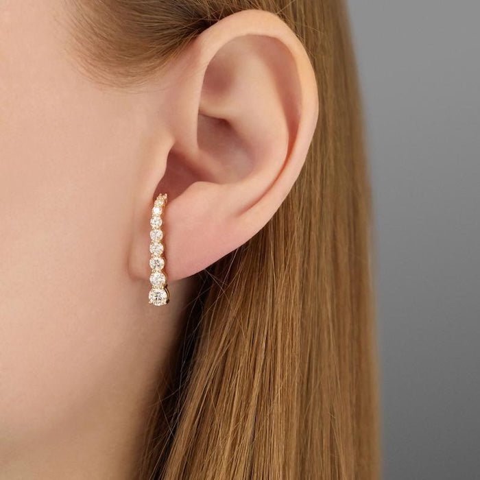 Sparkling Illusion Ear Cuffs – Bold & Elegant Shine