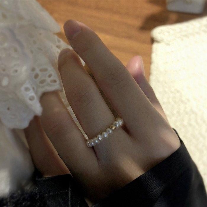 Elegante Perlenringe – dehnbar - Daily Stuff