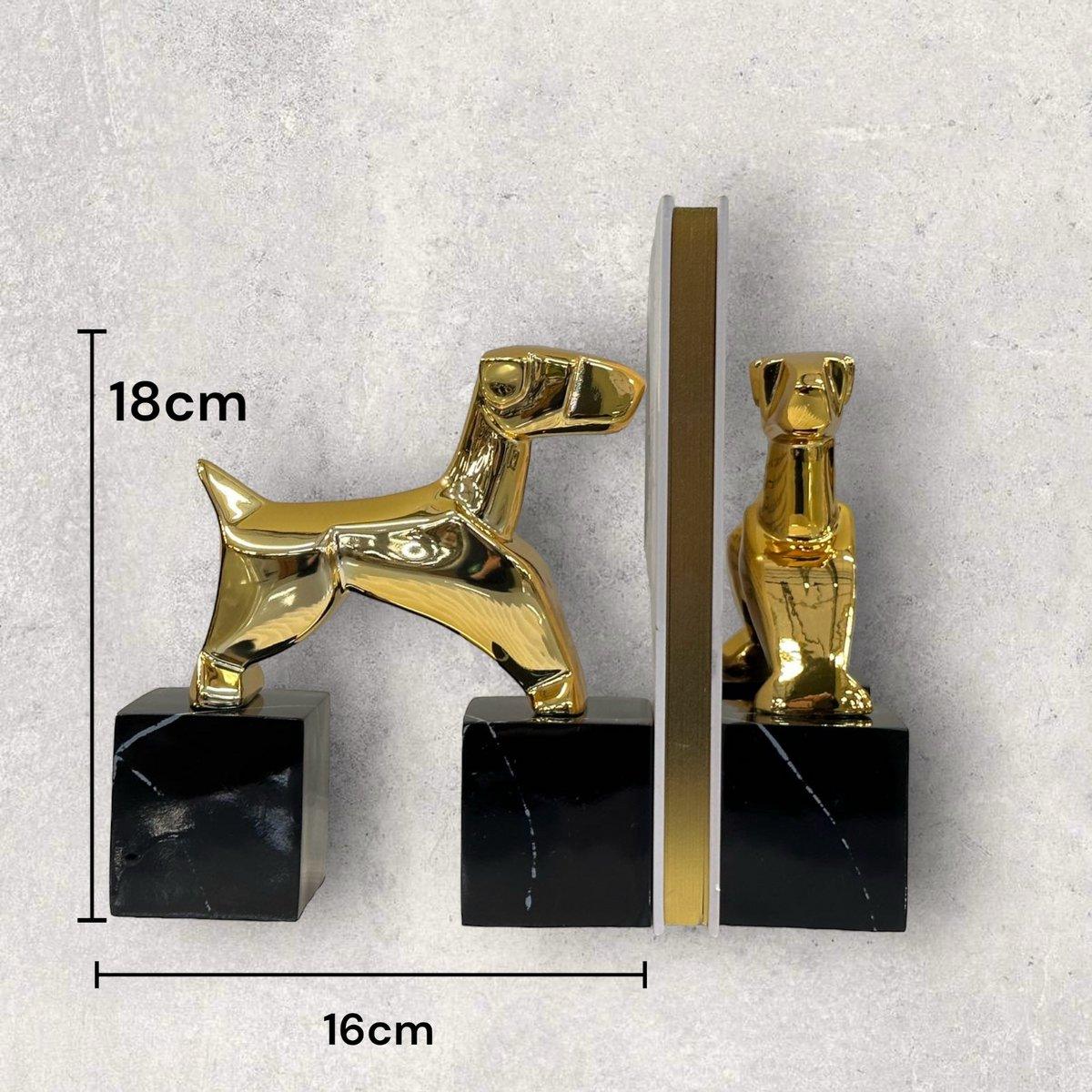 Buchstützen - Hund - (2er-Set) - Daily Stuff