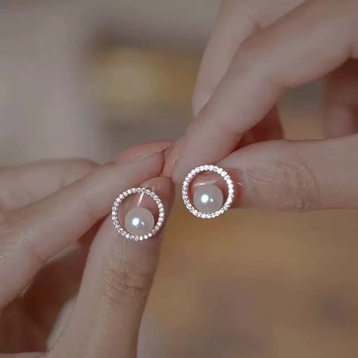 Sparkling Circle Pearl-Schmuckset – Klassik mit Glanz