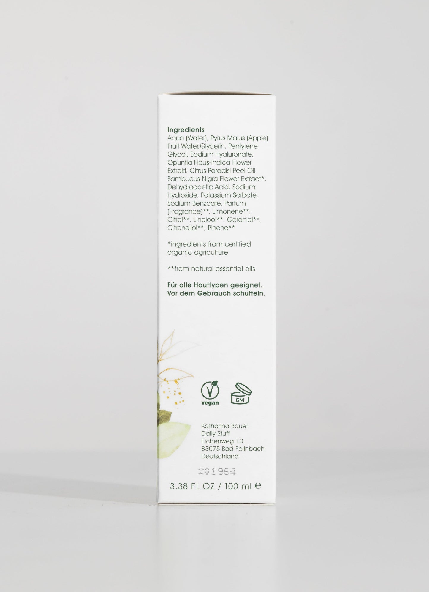 The One & Only Bodyspray – Pflegender Duft mit natürlichen Essenzen für ein belebendes Dufterlebnis - Daily Stuff