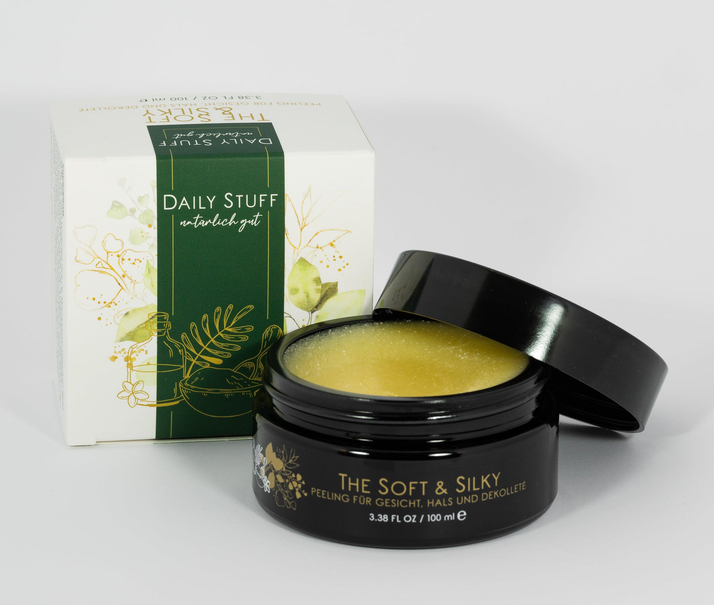 Peeling - The Soft & Silky - natürliche Inhaltsstoffe – Sanfte Pflege für seidige Haut - Daily Stuff