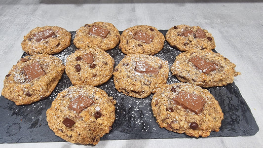 Gesunde Nuss-Cookies mit Schokolade & Meersalz – Einfaches Rezept - Daily Stuff