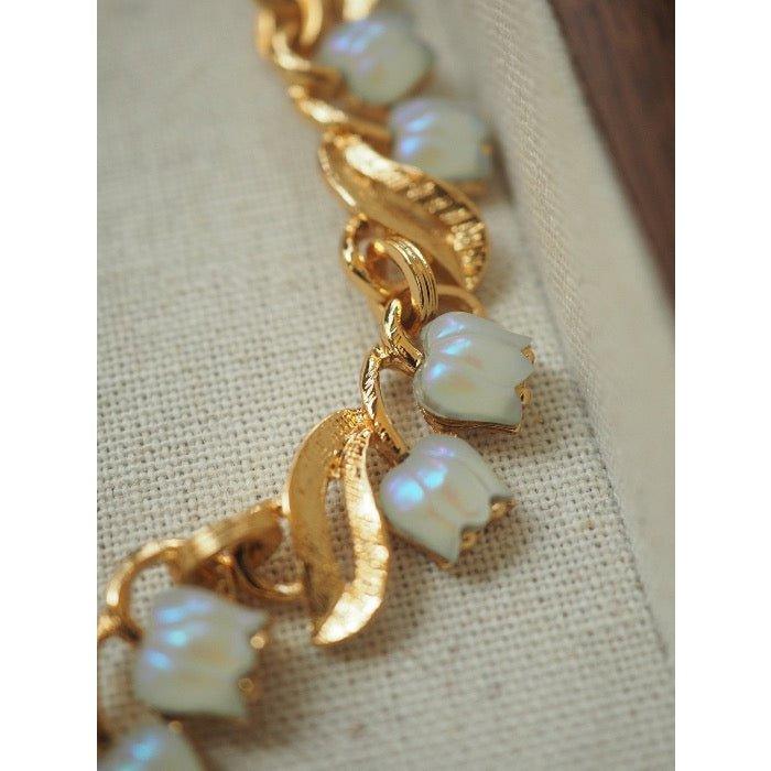 Moonlight Muguet - Vintage Maiglöckchen Halskette - Daily Stuff