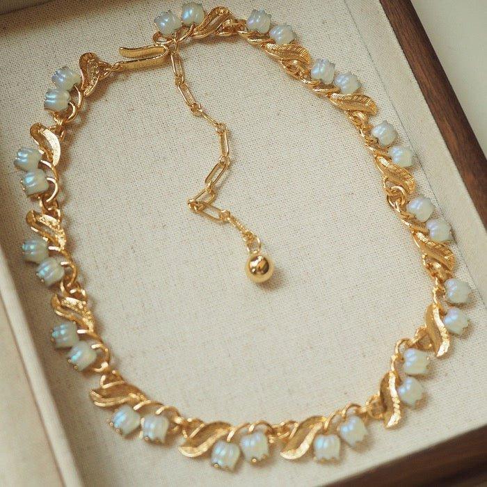 Moonlight Muguet - Vintage Maiglöckchen Halskette - Daily Stuff