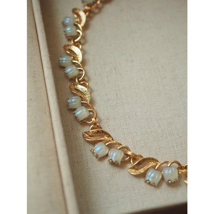 Moonlight Muguet - Vintage Maiglöckchen Halskette - Daily Stuff