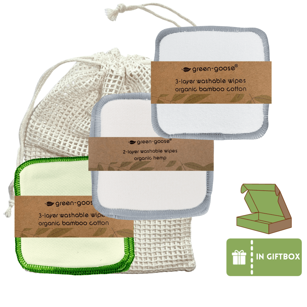 Wiederverwendbare Wattepads - 15 Stück -Geschenkverpackung - Daily Stuff