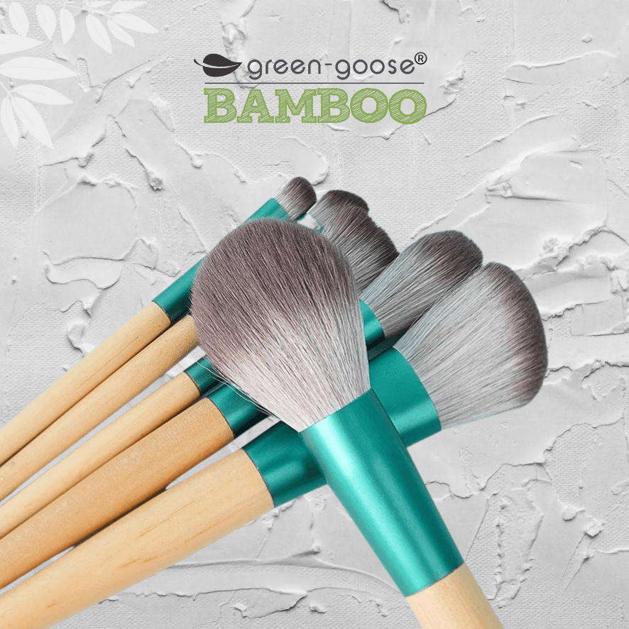 Make-up-Pinsel-Set mit Tasche – 10 Stück - Daily Stuff