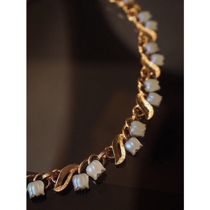 Moonlight Muguet - Vintage Maiglöckchen Halskette - Daily Stuff