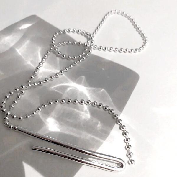 Minimalistische lange Kugelkette - Daily Stuff