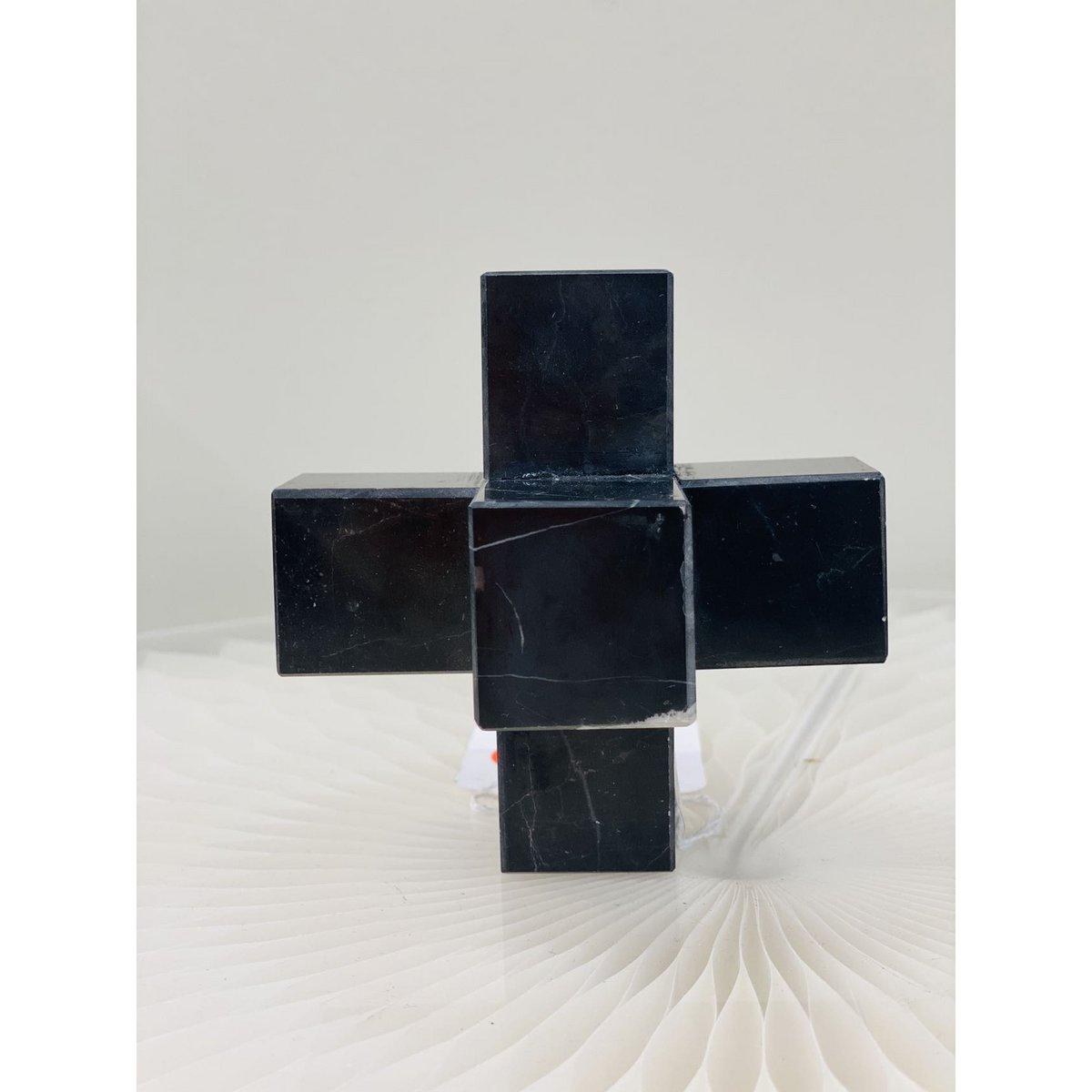 Marmorkreuz - Schwarz - Klein - Daily Stuff