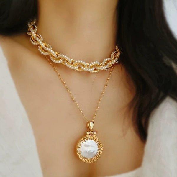 Vintage inspirierte Perlenkette - Daily Stuff