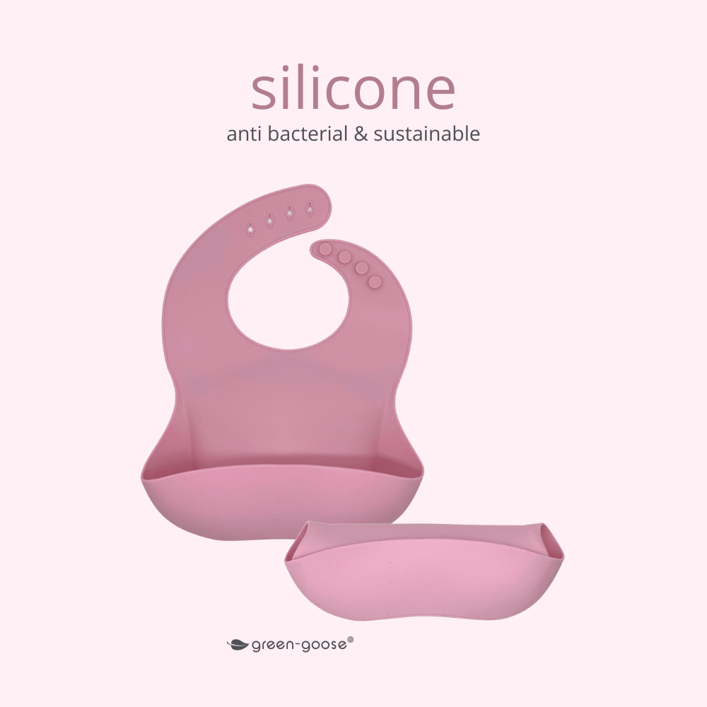green-goose Babypflegepaket – 4-teilig – Pink - Daily Stuff