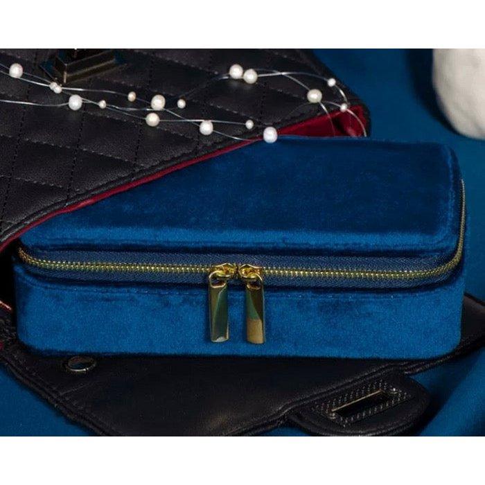 Duel Velvet Schmuckschatulle – Saphirblau - Daily Stuff