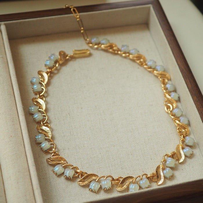 Moonlight Muguet - Vintage Maiglöckchen Halskette - Daily Stuff